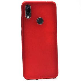 Gpack Xiaomi Redmi 7 Premier Esnek Arka Koruma Kırmızı Silikon Kılıf