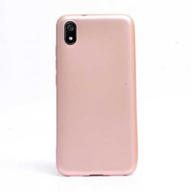 Gpack Xiaomi Redmi 7A Premier Silikon Esnek Arka Koruma Altın Kılıf