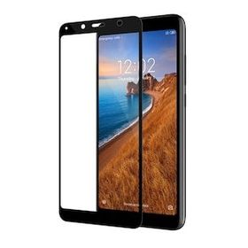 Gpack Xiaomi Redmi 7A Siyah Tam Koruma Full Kapatan Cam Ekran Koruyucu