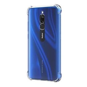 Gpack Xiaomi Redmi 8 AntiShock Ultra Koruma Sert Kapak Şeffaf Cep Telefonu Kılıf