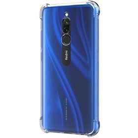 Gpack Xiaomi Redmi 8 AntiShock Ultra Koruma Sert Kapak Şeffaf Cep Telefonu Kılıf