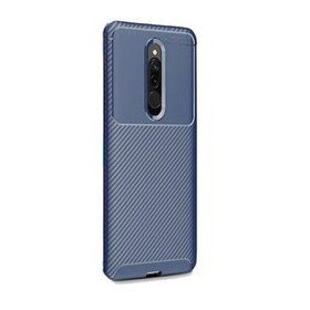 Gpack Xiaomi Redmi 8 Negro Karbon Dizayn Siyah Silikon Cep Telefonu Kılıf