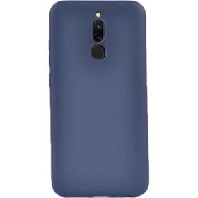 Gpack Xiaomi Redmi 8 Premier Esnek Arka Koruma Lacivert Silikon Cep Telefonu Kılıf