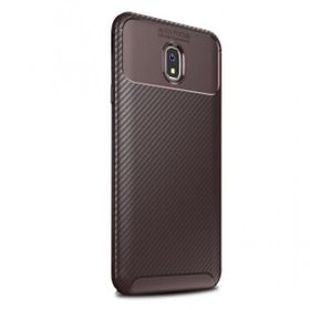 Gpack Xiaomi Redmi 8A Negro Karbon Dizayn Kahverengi Silikon Cep Telefonu Kılıf