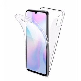Gpack Xiaomi Redmi 9A Ön Arka Şeffaf Silikon Koruma Renksiz Kılıf