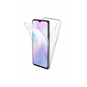 Gpack Xiaomi Redmi 9A Ön Arka Şeffaf Silikon Koruma Renksiz Kılıf