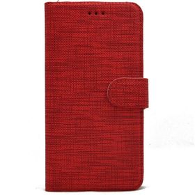 Gpack Xiaomi Redmi 9A Standlı Kartvizitli Exclusive Spor Cüzdan Kırmızı Kılıf