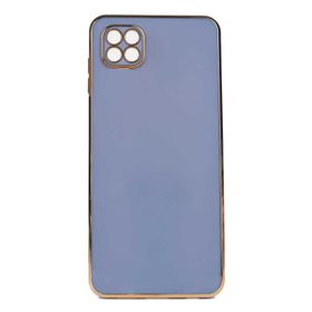 Gpack Xiaomi Redmi 9C Bark Parlak Silikon Renkli Kenarları Rose Mavi Kılıf