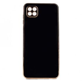 Gpack Xiaomi Redmi 9C Bark Parlak Silikon Renkli Kenarları Rose Mavi Kılıf
