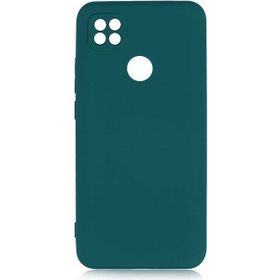 Gpack Xiaomi Redmi 9C Mara Silikon Mat Soft Kamera Korumalı Lansman Yeşil Kılıf