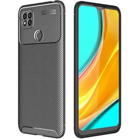 Gpack Xiaomi Redmi 9c Negro Karbon Dizayn Silikon Siyah Kılıf