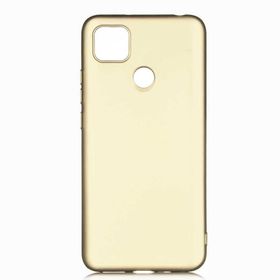Gpack Xiaomi Redmi 9C Premier Silikon Esnek Koruma Altın Kılıf