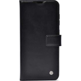 Gpack Xiaomi Redmi 9T Kar Deluxe Cüzdan Kartvizitli Standlı Kopçalı Siyah Kılıf