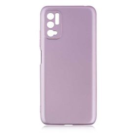 Gpack Xiaomi Redmi Note 10 5G Renkli Kamera Korumalı Premier Mat Silikon Bronz Kılıf