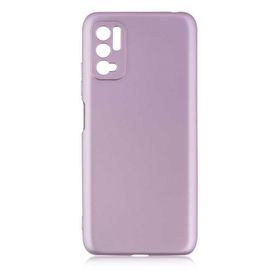 Gpack Xiaomi Redmi Note 10 5G Renkli Kamera Korumalı Premier Mat Silikon Bronz Kılıf
