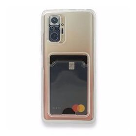 Gpack Xiaomi Redmi Note 10 Pro 1 Adet Kartlıklı Şeffaf Silikon Lux Korumalı Kılıf