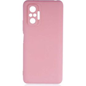 Gpack Xiaomi Redmi Note 10 Pro Mara Silikon Mat Soft Kamera Korumalı Lansman Pembe Kılıf
