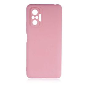 Gpack Xiaomi Redmi Note 10 Pro Mara Silikon Mat Soft Kamera Korumalı Lansman Pembe Kılıf