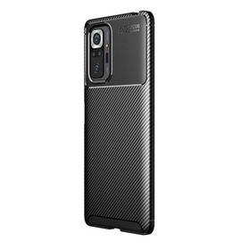 Gpack Xiaomi Redmi Note 10 Pro Max Negro Karbon Dizayn Silikon Siyah Kılıf