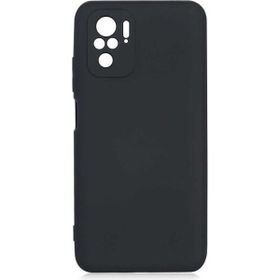 Gpack Xiaomi Redmi Note 10S Mara Silikon Mat Soft Kamera Korumalı Lansman Siyah Kılıf