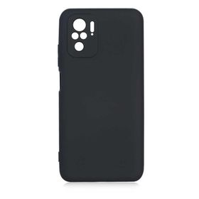 Gpack Xiaomi Redmi Note 10S Mara Silikon Mat Soft Kamera Korumalı Lansman Siyah Kılıf