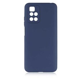 Gpack Xiaomi Redmi Note 11 4G Mat Kamera Korumalı Premier Silikon Lacivert Kılıf