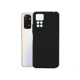 Gpack Xiaomi Redmi Note 11 Global Mat Kamera Korumalı Premier Mat Silikon Siyah Kılıf