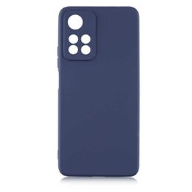 Gpack Xiaomi Redmi Note 11 Pro Mat Renkli Korumalı Premier Silikon Lacivert Kılıf