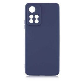 Gpack Xiaomi Redmi Note 11 Pro Mat Renkli Korumalı Premier Silikon Lacivert Kılıf