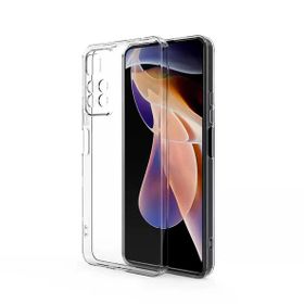 Gpack Xiaomi Redmi Note 11 Pro Süper Silikon Kamera Korumalı Şeffaf Kılıf