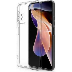 Gpack Xiaomi Redmi Note 11 Pro Süper Silikon Kamera Korumalı Şeffaf Kılıf