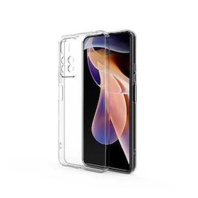 Gpack Xiaomi Redmi Note 11 Pro Süper Silikon Kamera Korumalı Şeffaf Kılıf