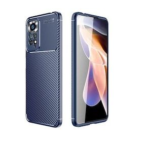 Gpack Xiaomi Redmi Note 11S Global Negro Karbon Kamera Korumalı Silikon Lüks Lacivert Cep Telefonu Kılıfı
