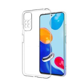 Gpack Xiaomi Redmi Note 11S Global Süper Silikon Lüks Kamera Korumalı Şeffaf Kılıf
