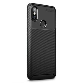 Gpack Xiaomi Redmi Note 5 Negro Karbon Dizayn Silikon Kılıf