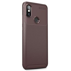 Gpack Xiaomi Redmi Note 5 Negro Karbon Dizayn Silikon Kılıf