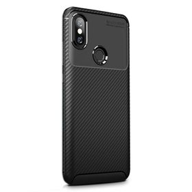 Gpack Xiaomi Redmi Note 5 Negro Karbon Dizayn Silikon Kılıf