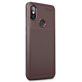 Gpack Xiaomi Redmi Note 5 Pro Negro Karbon Dizayn Silikon Kılıf