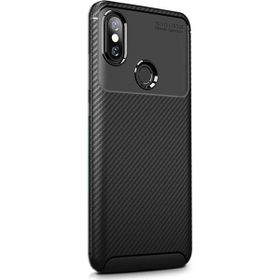 Gpack Xiaomi Redmi Note 5 Pro Siyah Negro Karbon Dizayn Silikon Kılıf