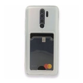 Gpack Xiaomi Redmi Note 8 Pro Kartlıklı Şeffaf Silikon Lüks Korumalı Kılıf