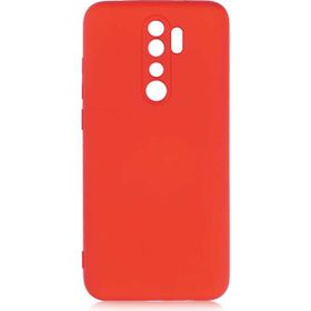 Gpack Xiaomi Redmi Note 8 Pro Mara Silikon Mat Soft Kamera Korumalı Lansman Kırmızı Kılıf