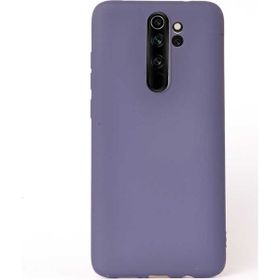 Gpack Xiaomi Redmi Note 8 Pro Premier Esnek Koruma Mavi Silikon Kılıf