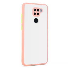 Gpack Xiaomi Redmi Note 9 Hux Kamera Korumalı Silikon Siyah Kılıf