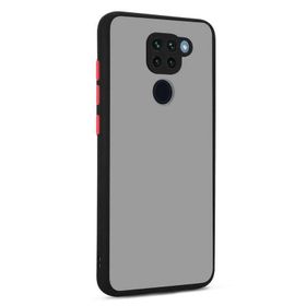 Gpack Xiaomi Redmi Note 9 Hux Kamera Korumalı Silikon Siyah Kılıf