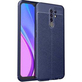 Gpack Xiaomi Redmi Note 9 Niss Silikon Lacivert Nano Glass Cep Telefonu Kılıfı