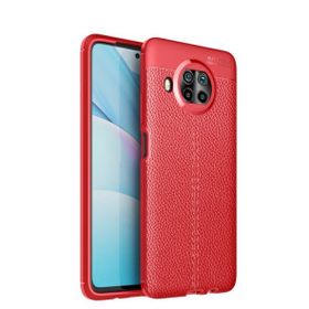 Gpack Xiaomi Redmi Note 9 Pro 5G Niss Silikon Deri Görünümlü Lacivert Kılıf