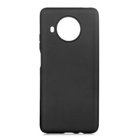 Gpack Xiaomi Redmi Note 9 Pro 5G Premier Silikon Mat Koruma Siyah Kılıf