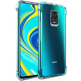 Gpack Xiaomi Redmi Note 9 Pro Antishock Ultra Koruma Sert Kapak Şeffaf Kılıf