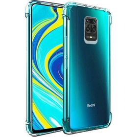 Gpack Xiaomi Redmi Note 9 Pro Antishock Ultra Koruma Sert Kapak Şeffaf Kılıf