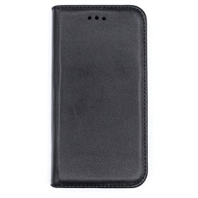 Gpack Xiaomi Redmi Note 9 Pro Hakiki Deri Cüzdan Gizli Mıktanıslı Siyah Kılıf